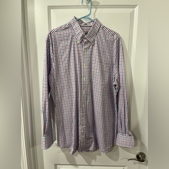 Men’s Peter Millar Nanoluxe Button-down shirt - Picture 2 of 7